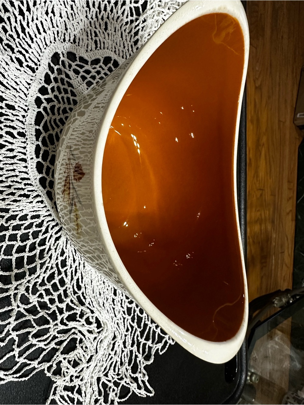 Vintage Taylor, Smith & Taylor Autumn Harvest gravy boat